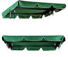 Modernhome MultiGarden sūpynių stogelis, žalias, 200 cm x 120 cm