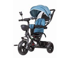 Ecotoys Dviračio triratukas vežimėlio pasukama sėdynė