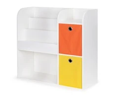 Wooden shelf for children, children's cabinet, compartments, organizer ECOTOYS