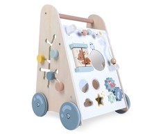 Multistore ECOTOYS medinis vežimėlis kūdikiui