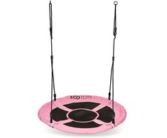 Sodo sūpynės "Erškėčio lizdas" 100cm rožinės spalvos ECOTOYS