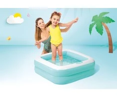 Pripučiamas vaikų baseinas 57100 Mėlyna - INTEX