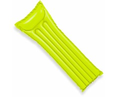 Pripučiamas plaukimo čiužinys 183x69 cm - žalias 59703 INTEX