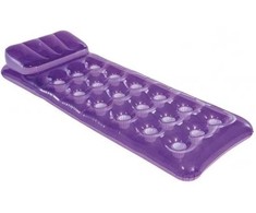 Pripučiamas plaukimo čiužinys 188 x 71 cm violetinės spalvos - 58890 INTEX