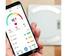 Išmaniosios bluetooth vonios svarstyklės Eldom TWO500 baltas