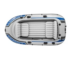 Pripučiama valtis INTEX Excursion 4 /4 asmenims, komplektas. 315x165x43cm
