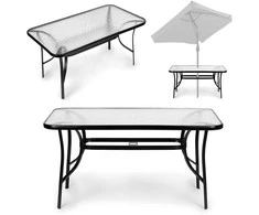 Multi Garden Tvirtas sodo stalas 120x70 cm