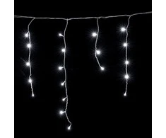 Multistore Outdoor decorative Christmas lights 500pcs LED 19m curtain