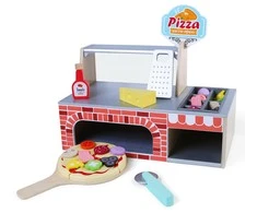 Ecotoys Medinis picų kepimo padėklas su priedais Eco Toys