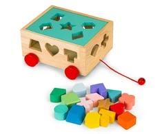 Medinis figūrėlių rūšiuoklis Ecotoys