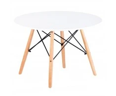 Modernhome Staliukas kavos modernus skandinaviškas balta stalviršis 60cm