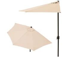 Modernhome Pusinis skėtis 2.7 m beige