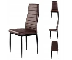 Modernhome PIECES Kėdė kėdžių rinkinys kėdžių svetainei 4 vnt. Brown