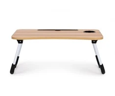 Modernhome Nešiojamas kompiuteris stand for bed table 60x40cm - Wood