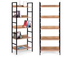 ModernHome loftinio stiliaus lentyna su 5 lentynomis, 160 cm aukščio