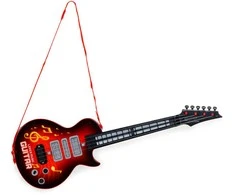 Multistore Rock Roko gitara vaikams, besimokantiems groti gitara infraraudonųjų spindulių melodijomis