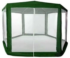 MultiGarden Žalia sodo palapinė su tinkleliu nuo uodų 2x2x2 m