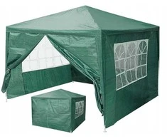 MultiGarden Žalia sodo palapinė 3x3 m su 4 sienomis