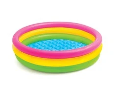 Amo Toys Intex Sunset Pripučiamas baseinas, 147x33cm, 3 žiedai
