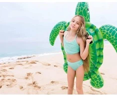 Pripučiamas plaukimo čiužinys Vėžlys, Intex, 150 cm