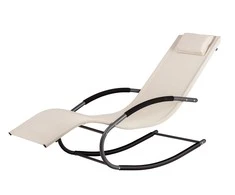 Supamasis sodo gultas ModernHOME, smėlio spalvos