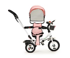 Ecotoys Triratukas Eco Toys, rožinis
