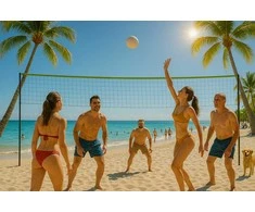 Movepro Sulankstomas ir patvarus tinklinio tinklas 600x240 cm