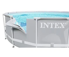 Baseinas INTEX Prism Frame surenkamas 305x76cm pilkas, 26702 