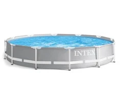 Baseinas INTEX Prism Frame surenkams 366x76cm pilkas, 26712 