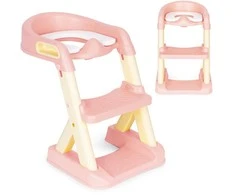 Vaikiška tualeto dangtis su laipteliais ECOTOYS