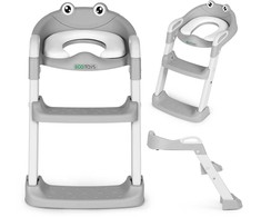 Ecotoys Vaikiškas tualetas su laipteliais