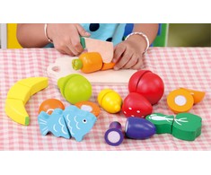 Vaisių ir daržovių rinkinys Ecotoys (13 vnt.)