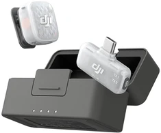 DJI Mic Mini 2S (1 TX + 1 Mobile RX + įkrovimo Dėklas)