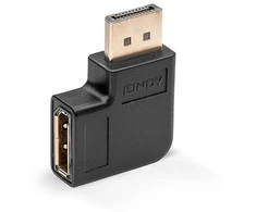 Adapteris - LINDY DisplayPort 1.4 Kairysis Kampinis Adapteris M į F 7680x4320@60Hz