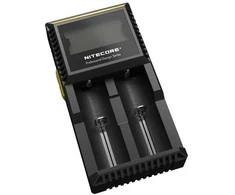 AKUMULIATORIŲ ĮKROVIKLIS 2-SLOT/D2 EU NITECORE