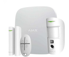 Signalizacijos komplektas AJAX STARTERKIT CAM PLUS 20294, baltas