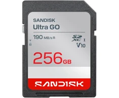Atminties kortelė SanDisk Ultra GO SDHC 256 GB Class 10 UHS-I V10
