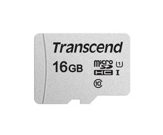 Atminties kortelė Transcend microSDHC USD300S 16GB CL10 UHS-I U1 iki 95MB/S