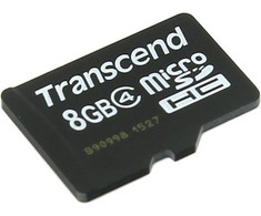 Atminties kortelė Transcend Micro SDHC 8GB 4 klasė