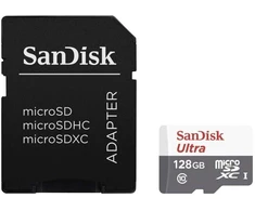 Atminties kortelė MEMORY Micro SDXC 128GB UHS-I/W/A SDSQUNR-128G-GN6TA SANDISK