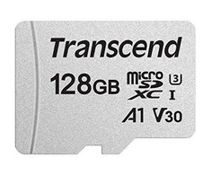 Atminties kortelė Transcend microSDXC USD300S 128GB CL10 UHS-I U3 iki 95MB/S