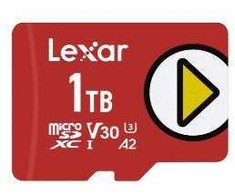 Atminties kortelė MEMORY Micro SDXC 1TB UHS-I/PLAY LMSPLAY001T-BNSNG LEXAR