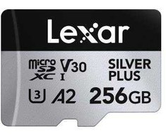 Atminties kortelė MEMORY Micro SDXC 256GB UHS-I/LMSSIPL256G-BNANG LEXAR
