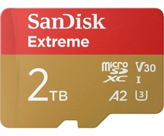 Atminties kortelė „SanDisk Extreme Micro SDXC UHS-I“ kortelė, kurios skaitymo greitis siekia iki 240 MB/s, o įrašymo greitis – iki 140 MB/s, su adapteriu, EAN: 619659208738