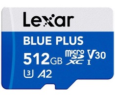 Atminties kortelė MEMORY Micro SDXC 512GB UHS-I/W/A LMSBLPL512G-BNANG LEXAR
