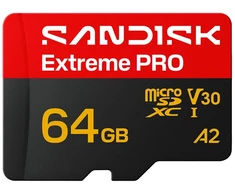 Atminties kortelė MEMORY Micro SDXC 64GB UHS-I/SDSQXCU-064G-GS6MA SANDISK