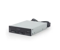 GEMBIRD FDI2-ALLIN1-03 USB vidinis kortelių skaitytuvas/rašytuvas su 2,5 SATA prievadu, juodas