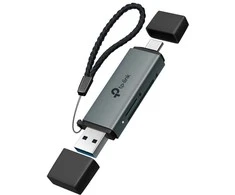 TP-LINK USB 3.0 Type-C ir A kortelių skaitytuvas SD ir Micro SD 3.0 jungtims | UA430D