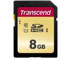 Atminties kortelė TRANSCEND 8GB UHS-I U1 SD kortelė MLC