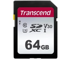 Atminties kortelė Transcend 300S SDXC 64 GB Class 10 (TS64GSDC300S)